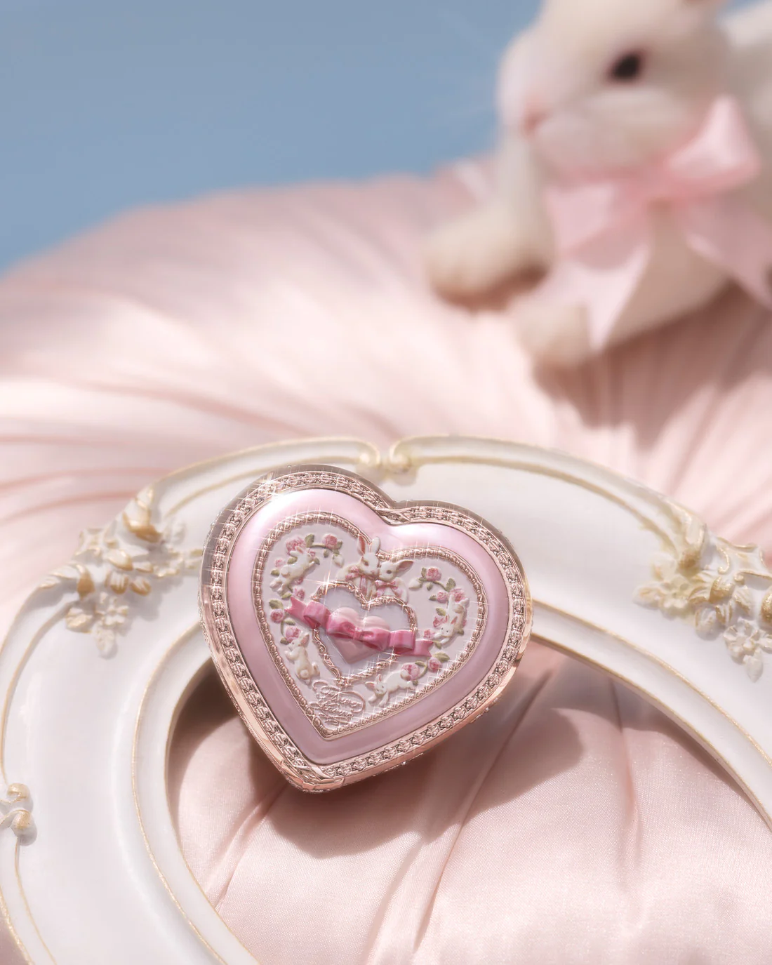 Bunny Garden Embossed Blush - Image 22