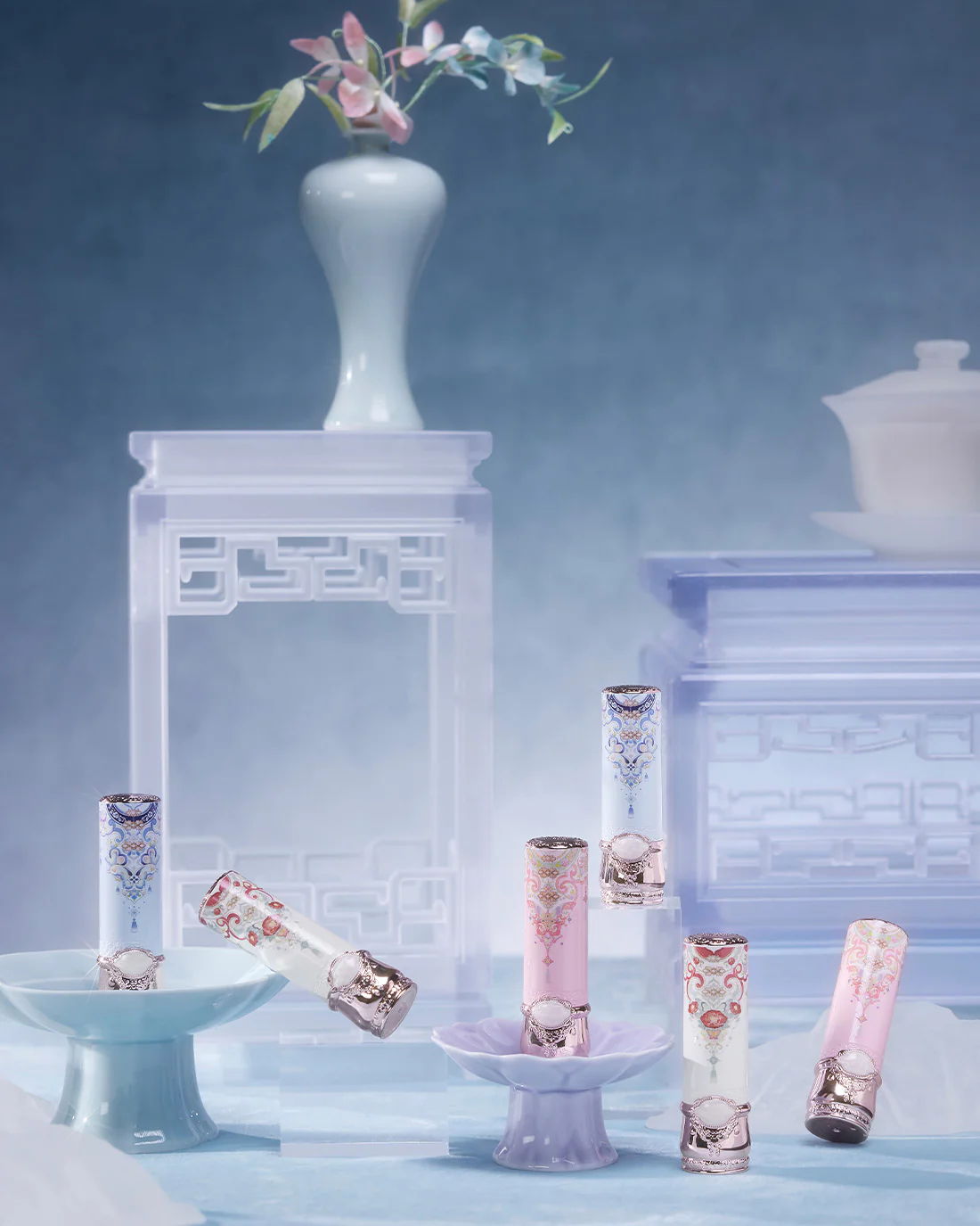 Butterfly Cloud Collar Glossy Lipstick - Image 89