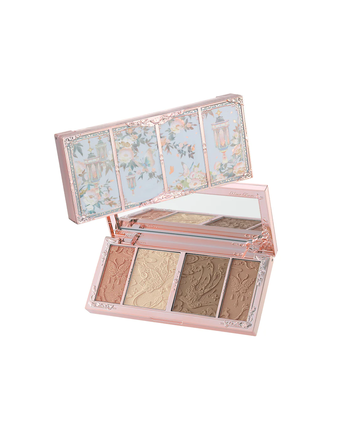 Butterfly Cloud Collar Embossed Highlight & Contour Palette - Image 3