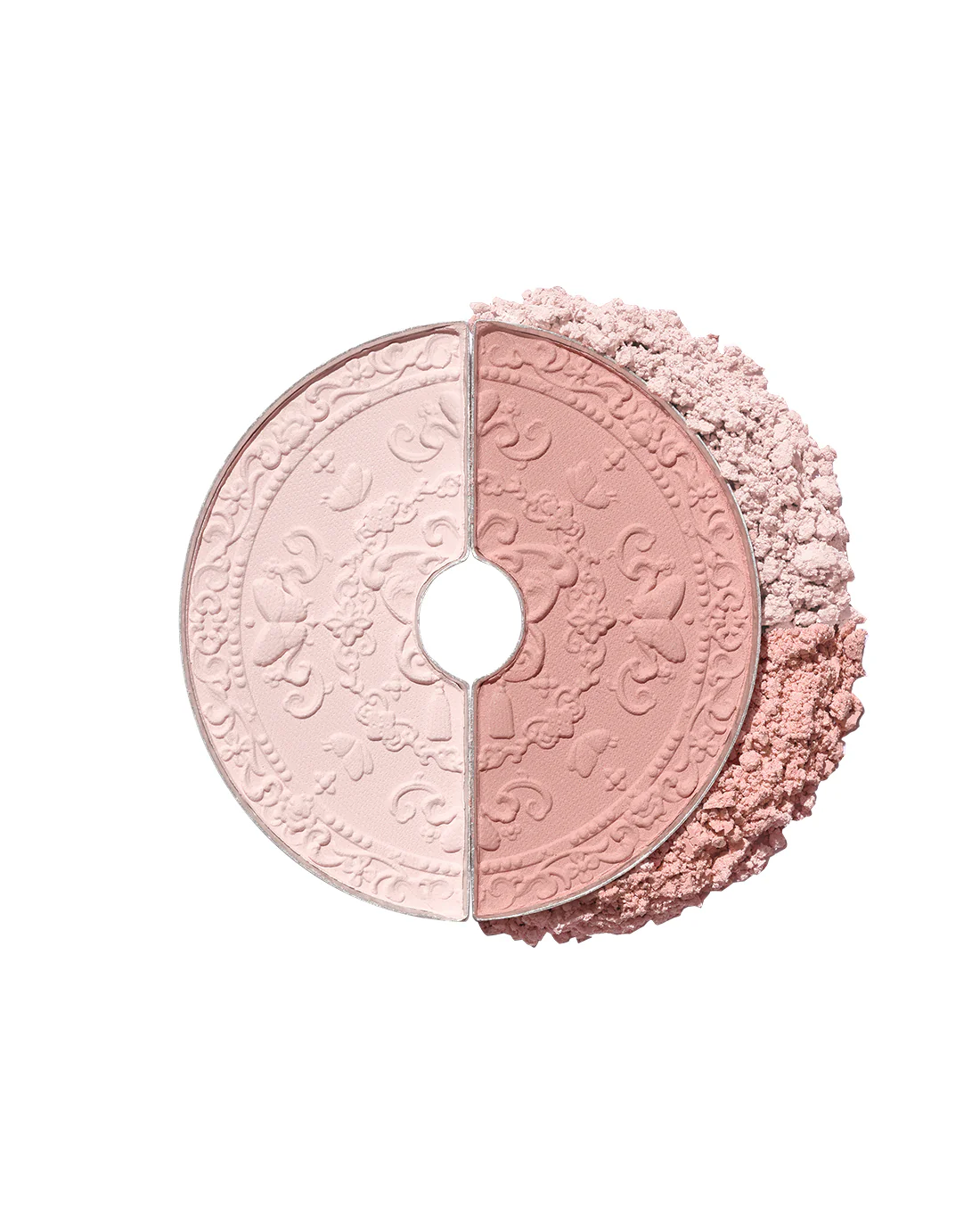 Butterfly Cloud Collar Rouge Box Highlighting & Blush Duo Powder - Image 2