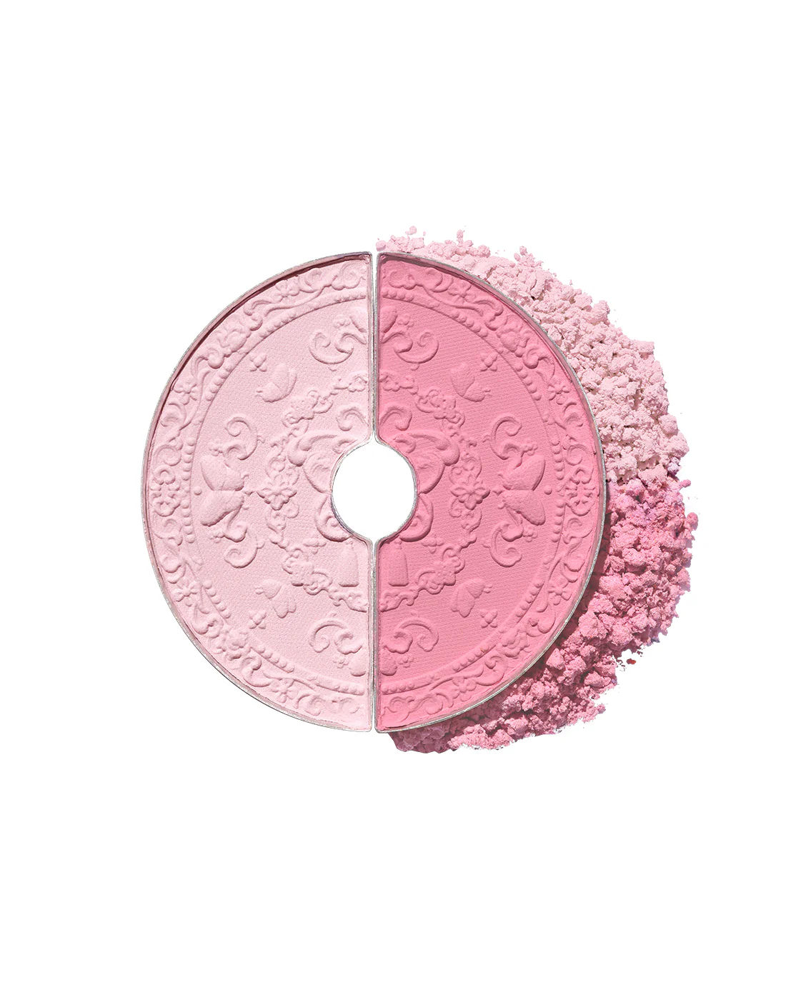 Butterfly Cloud Collar Rouge Box Highlighting & Blush Duo Powder - Image 21